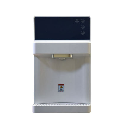 Countertop Hot and Cold Water Dispenser with 4-stage Ultrafiltration System.