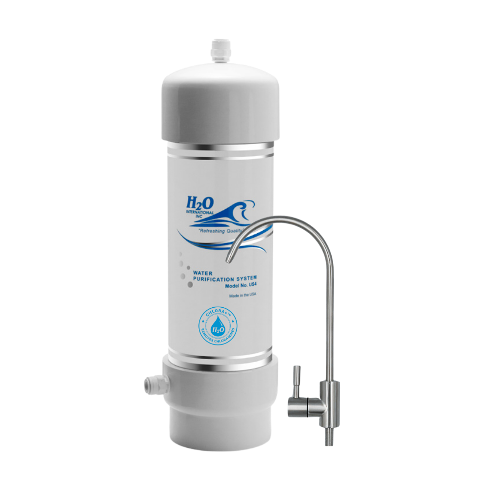 Chlora+™ Deluxe Undersink Water Filter. Lasts up to 24 Months