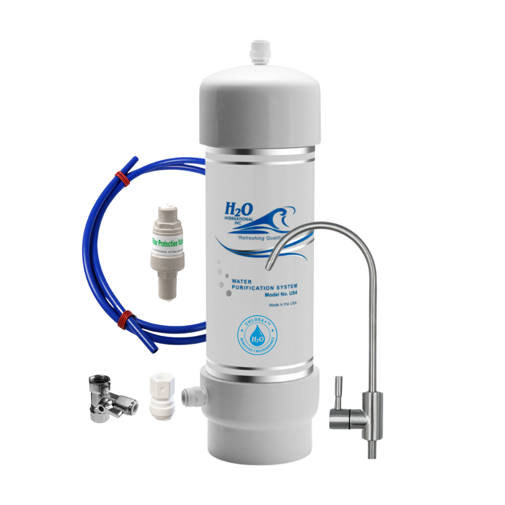Chlora+™ Deluxe Undersink Water Filter. Lasts up to 24 Months