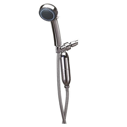 Water Filter with Replaceable Cartridge Compatible with all Handheld Showers