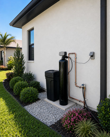 Whole House Water Softener with Aquatrol Electronic Metered Valve