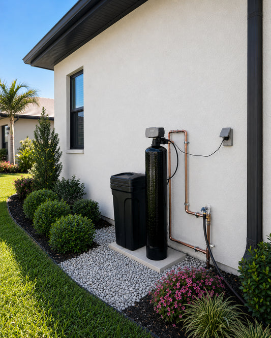 Whole House Water Softener with Aquatrol Electronic Metered Valve